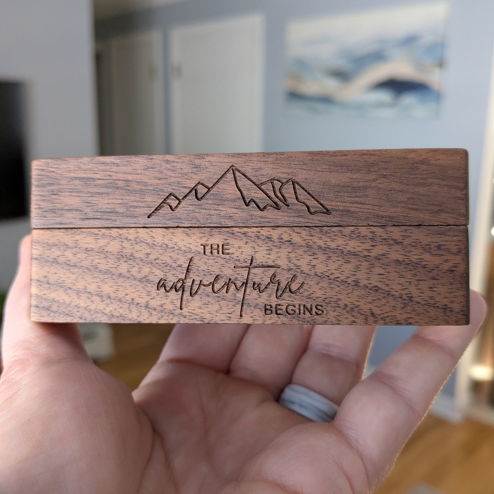 Wooden Ring Box